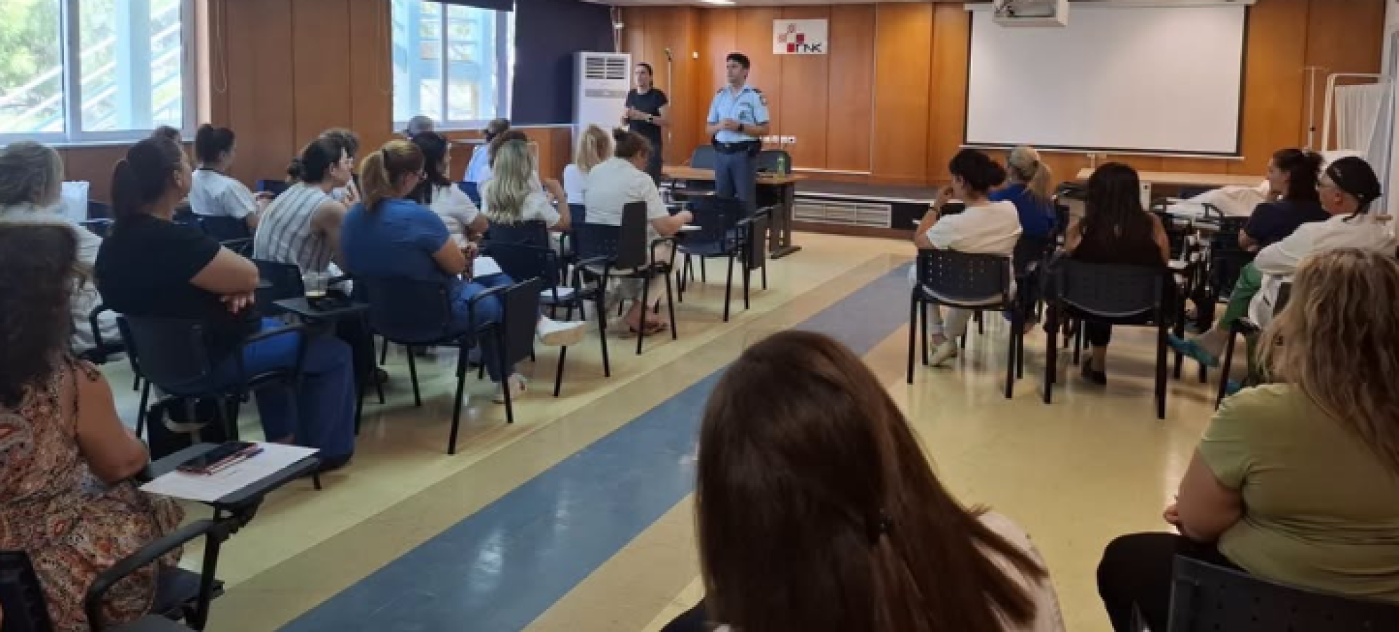 Ασφάλεια στο Νοσοκομείο Κορίνθου: Ενημερωτική δράση της Αστυνομίας στο προσωπικό